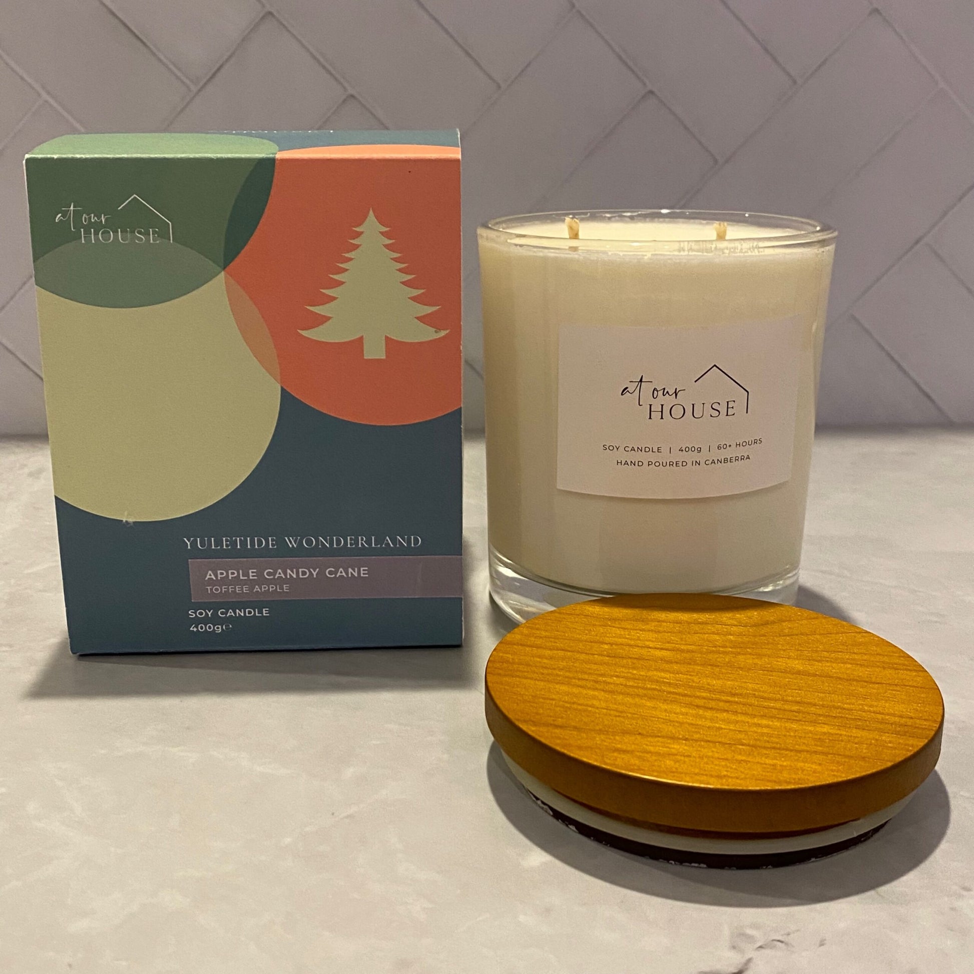 Yuletide Wonderland - Extra Large Candles image 0